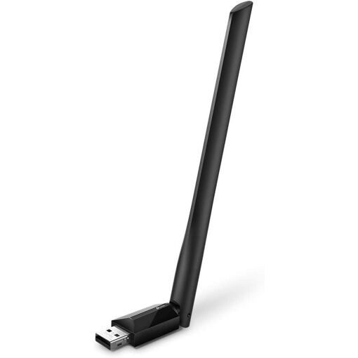 Clé WiFi Archer T2U Plus - AC600 Mbps, Antenne à Gain Élevé 5dBi, Garantie 3 Ans