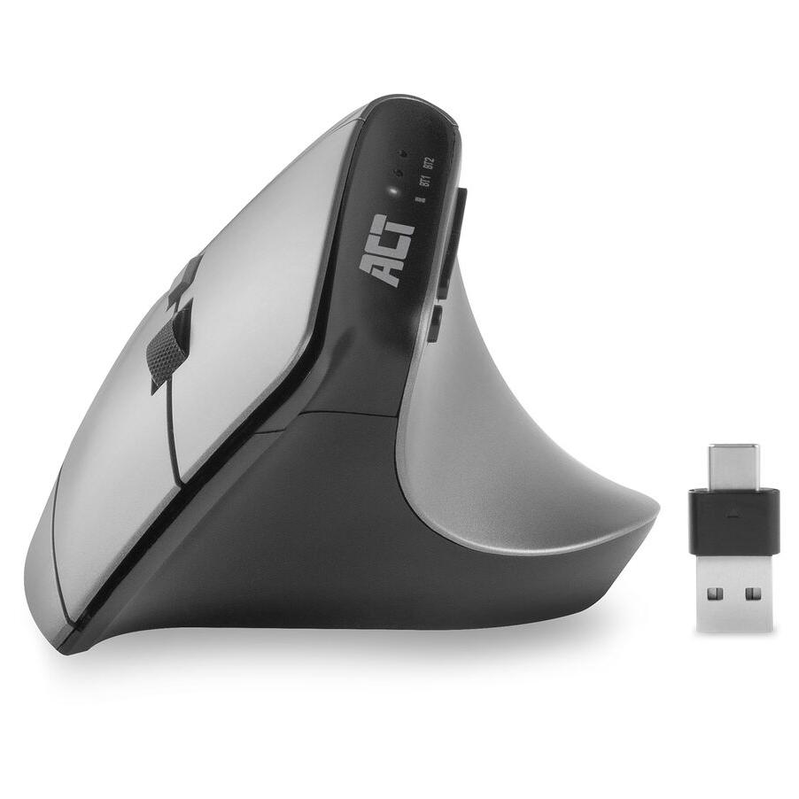 ACT AC5155 Wireless Right-Hand Ergonomic Optical Mouse