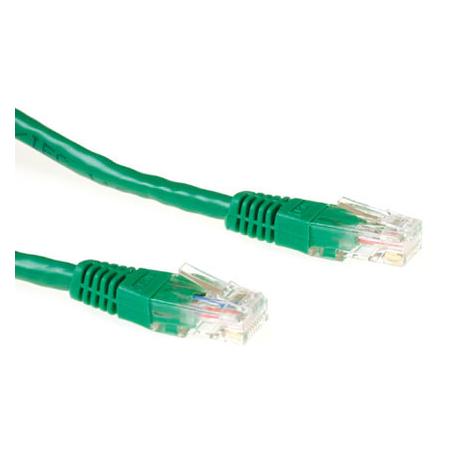 Act CAT6A UTP 15m Network Cable, Green