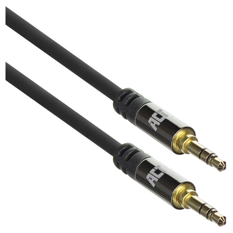 ACT AC3611 3m Audio Cable, 3.5mm Jack, Black
