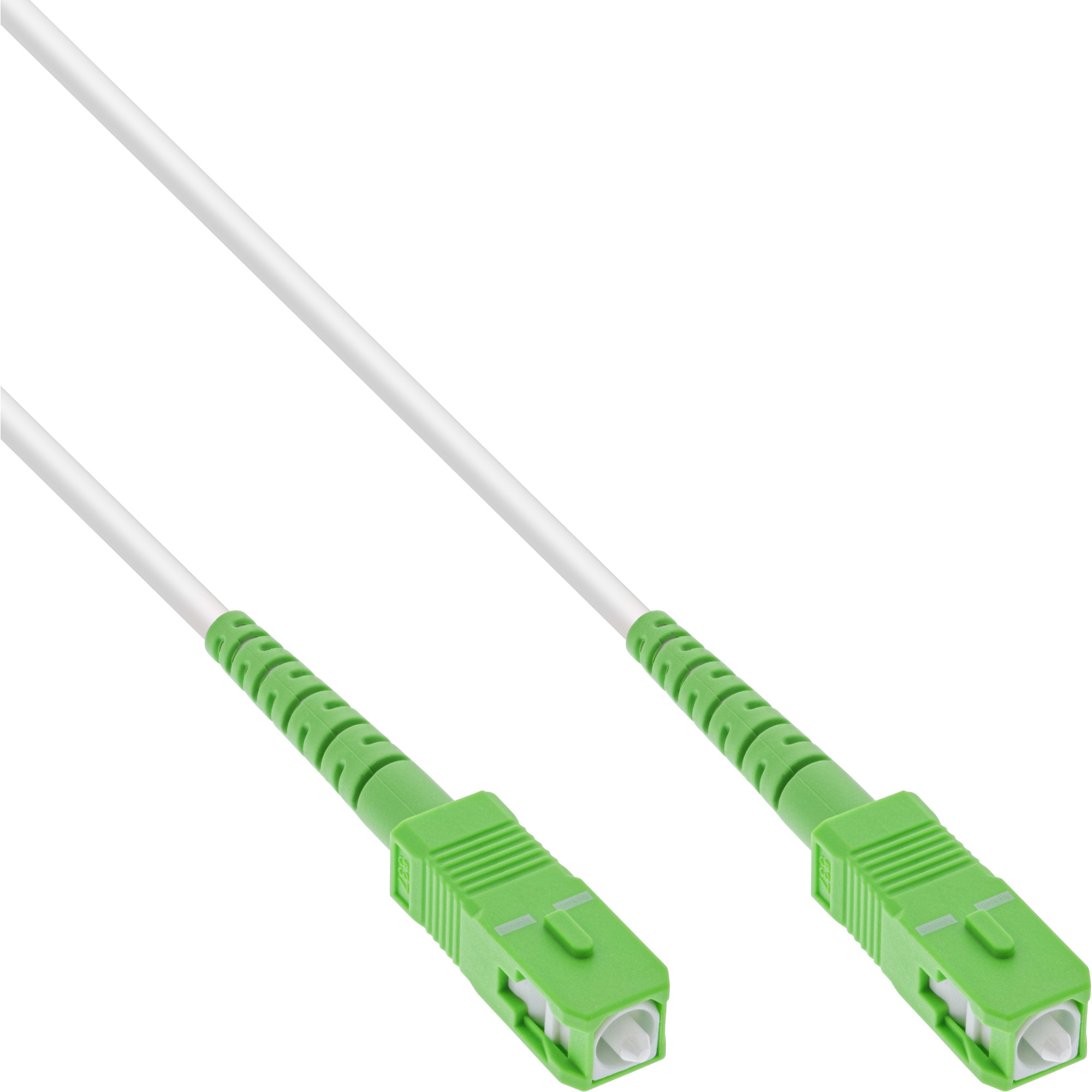 InLine InfiniBand and Fiber Optic Cable 50m SC White