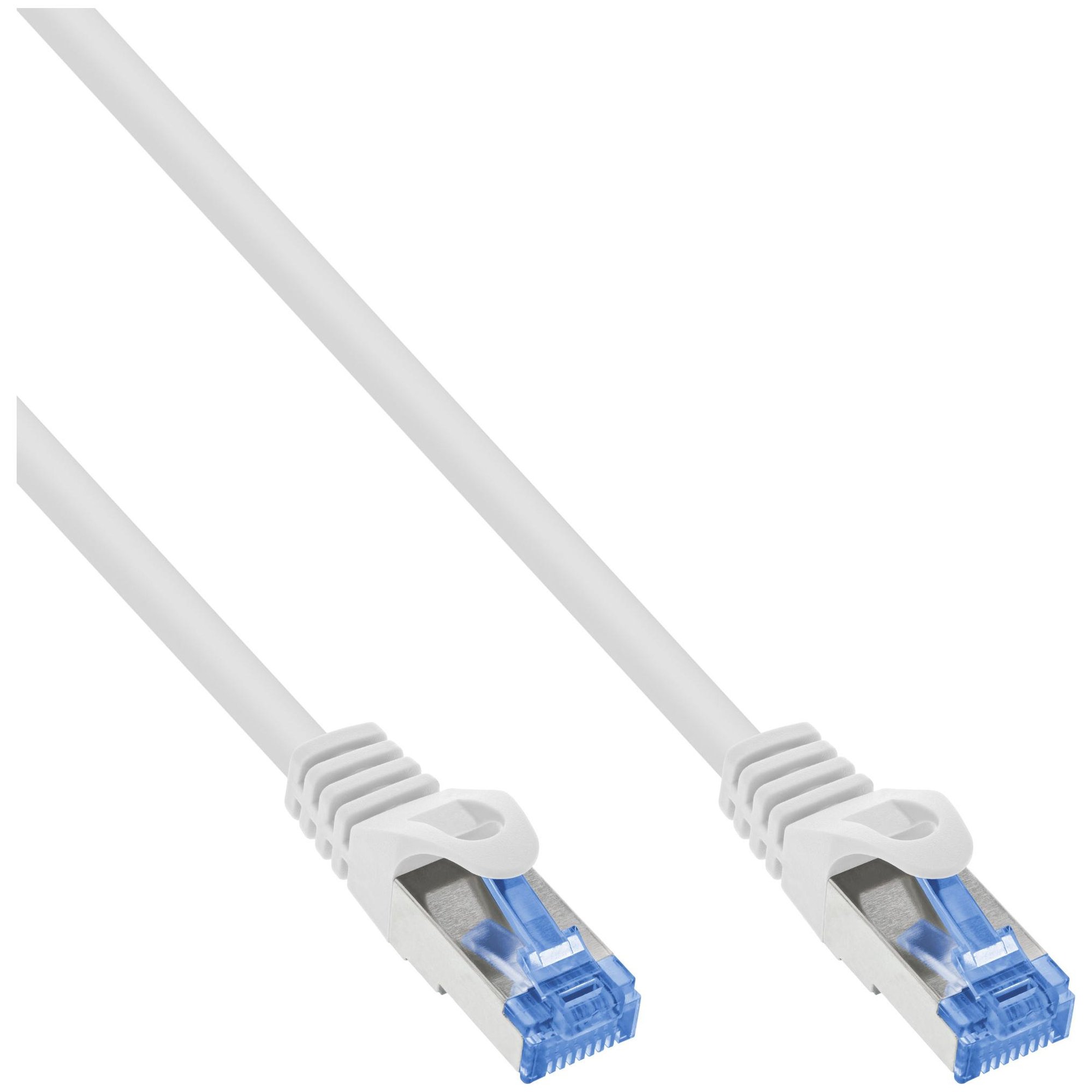 InLine Cat6a Network Cable, 25m, White (S/FTP)