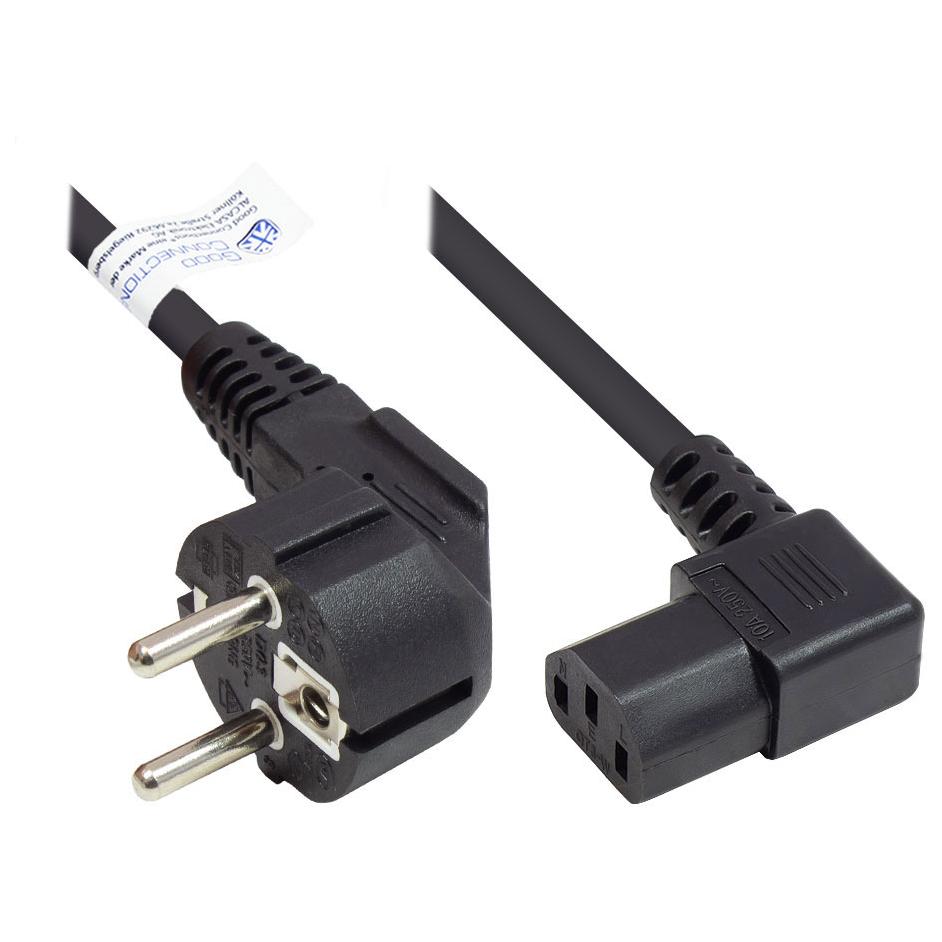 Alcasa E+F Power Cable, 5m, C13 Coupler