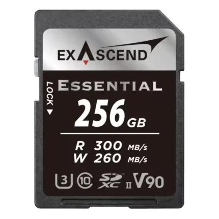 Exascend Essential 256GB SDXC UHS-II Class 10 Memory Card