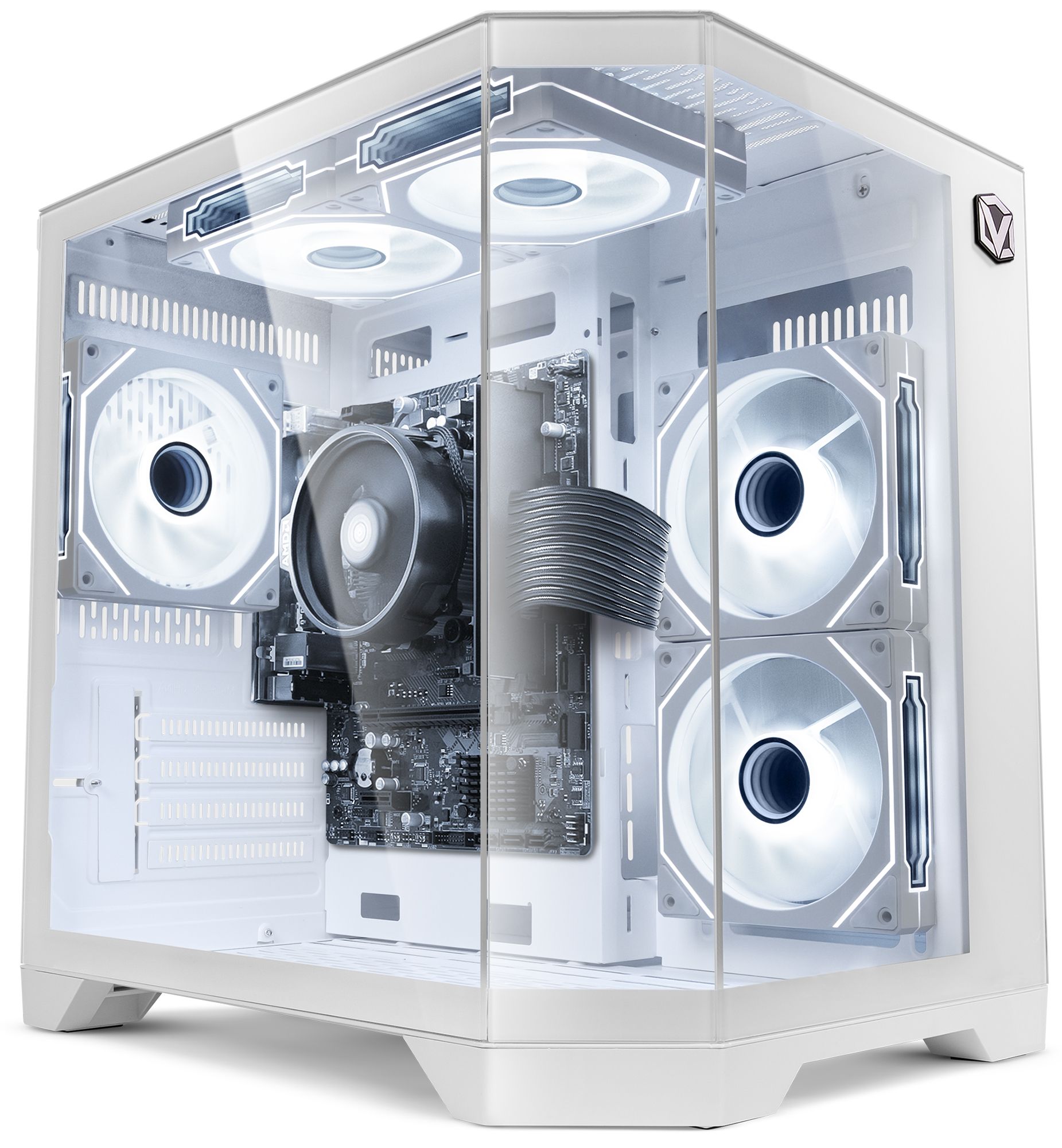 Vibox I-526 Gaming PC - Ryzen 3 3200G, 4.0GHz, Radeon Vega 8, 16GB RAM, 500GB SSD, WiFi, Linux