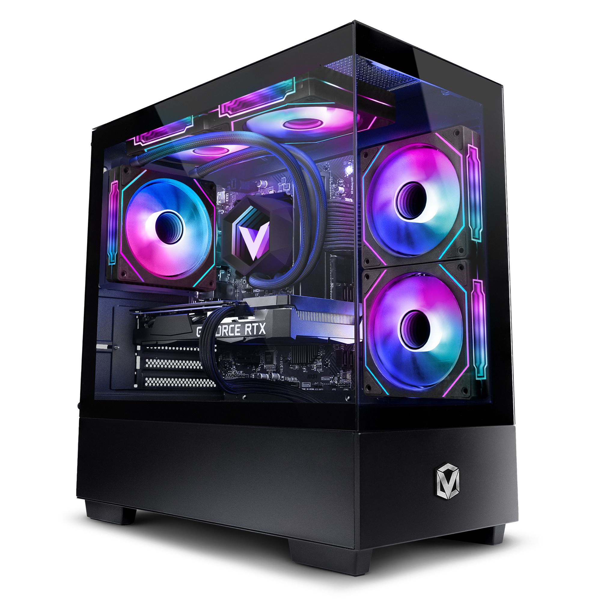 Vibox IV-15 PC Gamer - AMD Ryzen 7 5700X 4.6 GHz - NVIDIA RTX 3050 6GB - 16GB RAM - 500GB SSD - Windows 11 - WiFi