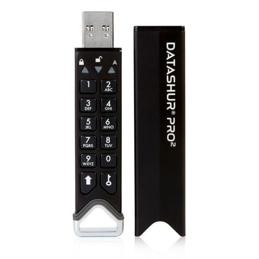 iStorage datAshur Pro2 32GB USB 3.2 Encrypted Flash Drive
