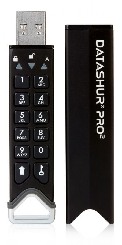 iStorage datAshur Pro2 32GB USB 3.2 Encrypted Flash Drive