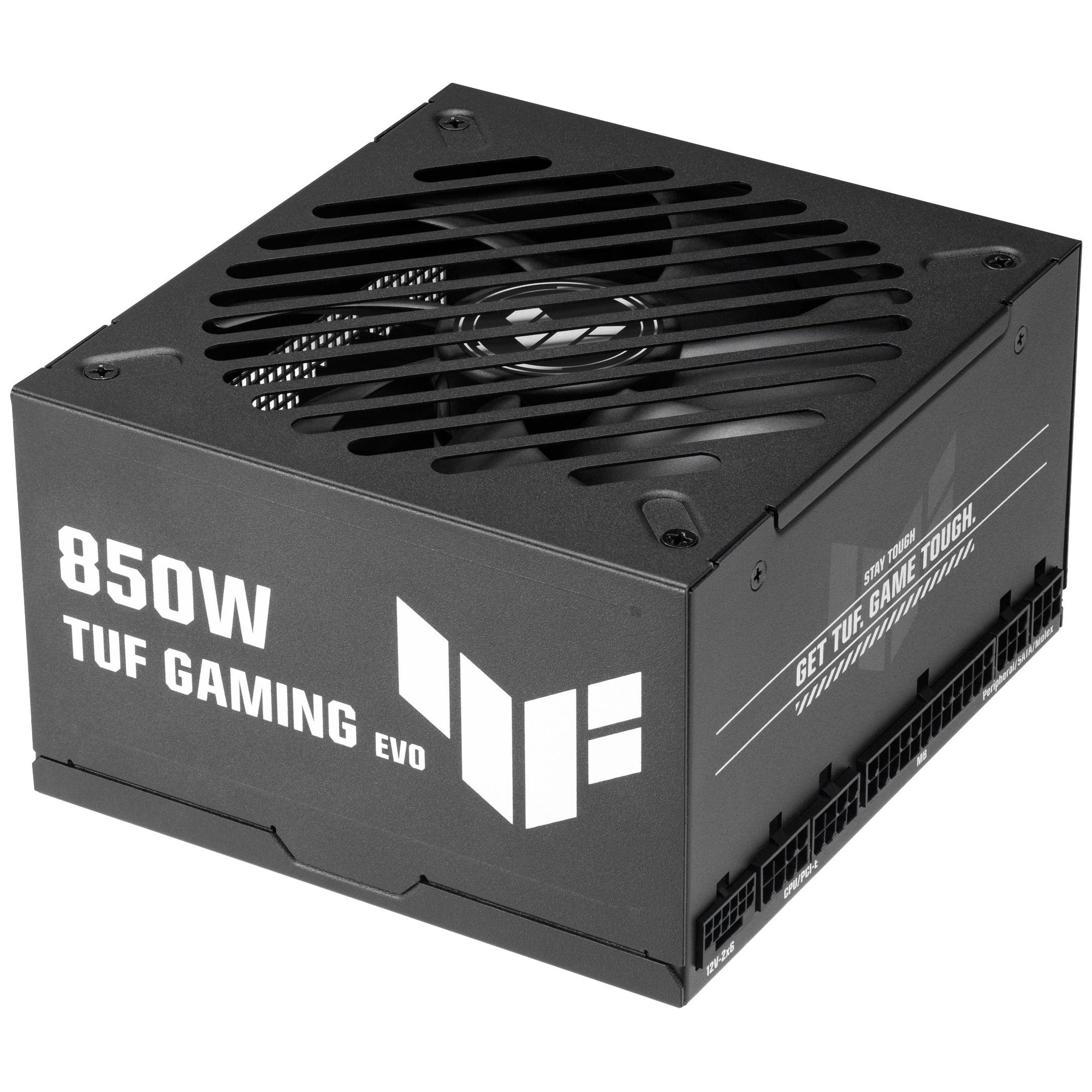 ASUS TUF Gaming EVO - Fuente de alimentación PC 850W - ATX12V/EPS12V 3.1 - Certificada 80 PLUS Gold - Cybernetic Oro - CA 100-240V - PFC Activo