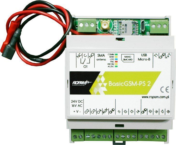 Rose&Tulipani BasicGSM-PS-D4M 2 SMA Module