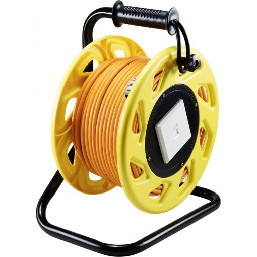 SpeaKa Professional RJ45 Ethernet Extension Cable, 90m, Orange Round (SP-8905328)