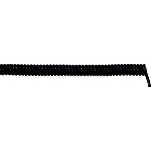 Cable UNITRONIC® Spiral de LAPP, Negro, 3 x 0,25 mm², 1 unidad (73220246)