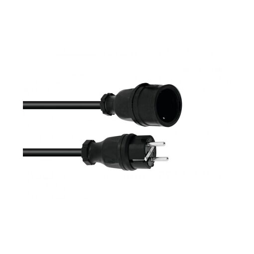 Extensión de cable PSSO 3x1.5mm² 5m, negro (30245700)