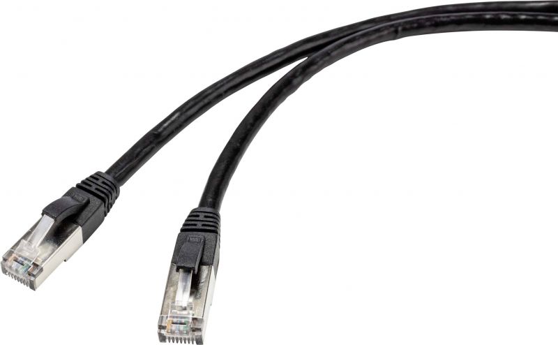 Renkforce Cat6a Network Cable, 60m, Black (RF-4538208)