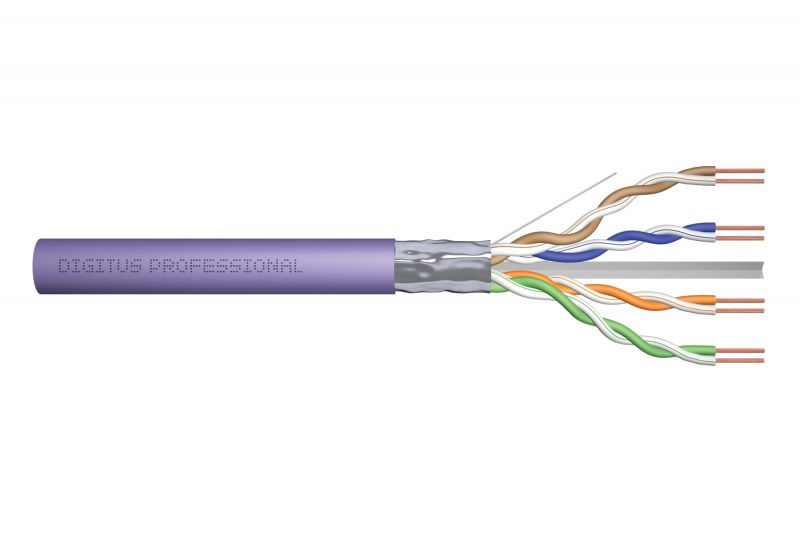 Digitus CAT 6 F/UTP Installation Cable, 100m Simplex