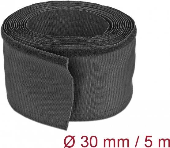 Cubierta de cable DeLock - 5 m - Negro