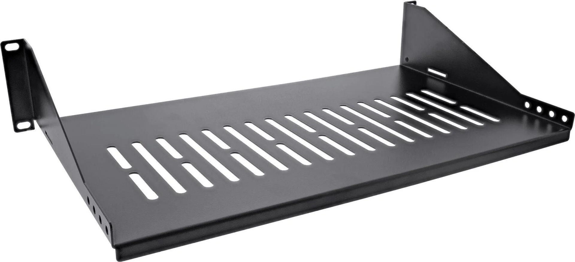InLine 2U Rack, Black, RAL 9005, 19" (19111J)