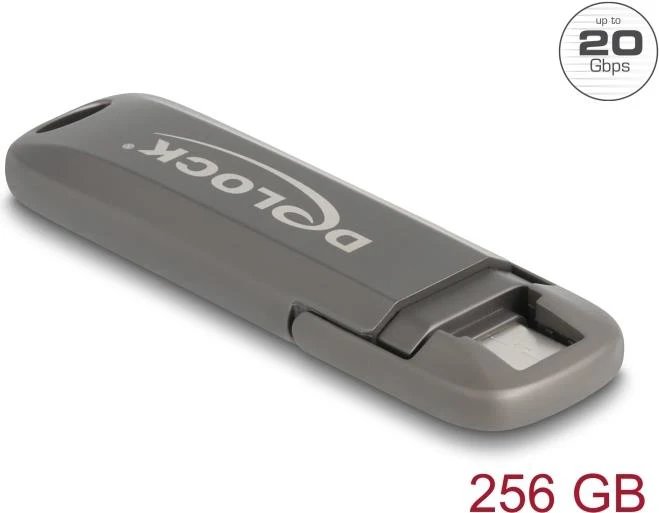 Delock 20 Gbps USB-C Memory Stick, 256 GB