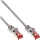 InLine CAT 6 Patch Cable, 1.0m, SFTP, PiMF, RJ-45 (M) - M, Gray (Pack of 70)
