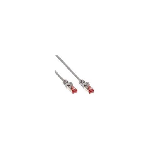 Câble de patch InLine CAT 6, 1,0 m, SFTP, PiMF, RJ-45 (M) - M, Gris (lot de 70)