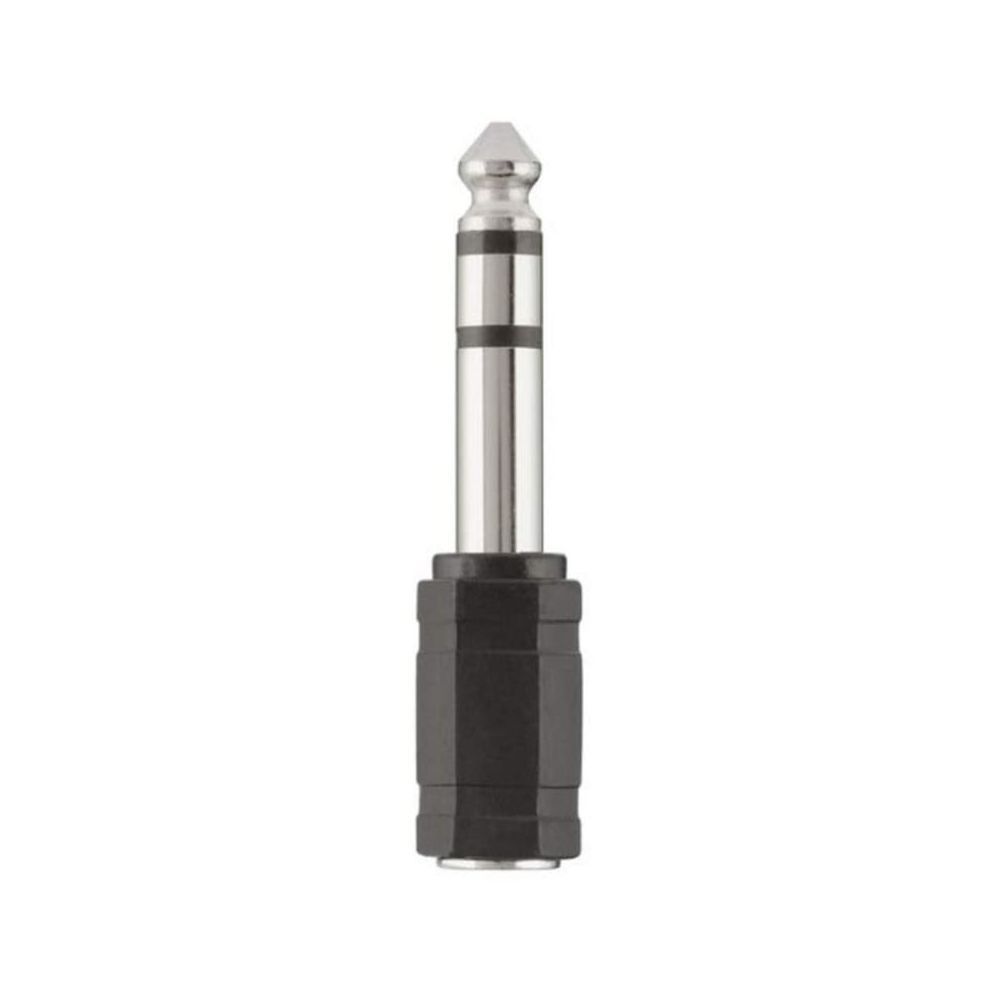 Adaptador de audio Belkin - Macho de 6,3 mm a hembra de 3,5 mm estéreo