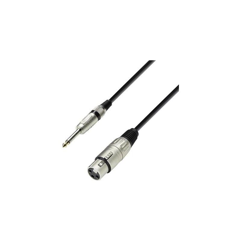 Adam Hall 6.35mm XLR Mono Cable, 1m