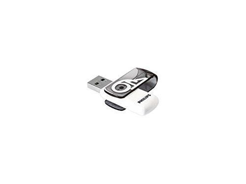 Philips VIVID 64GB USB 3.0 Flash Drive - White and Purple