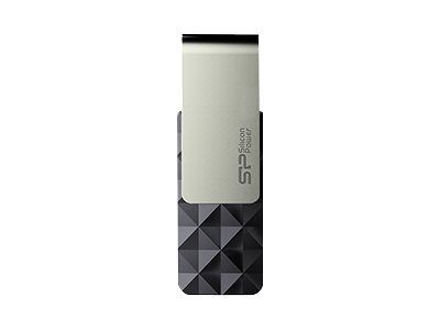 Silicon Power Blaze B30 - 256GB USB Flash Drive - USB 3.1 Gen 1 - Black
