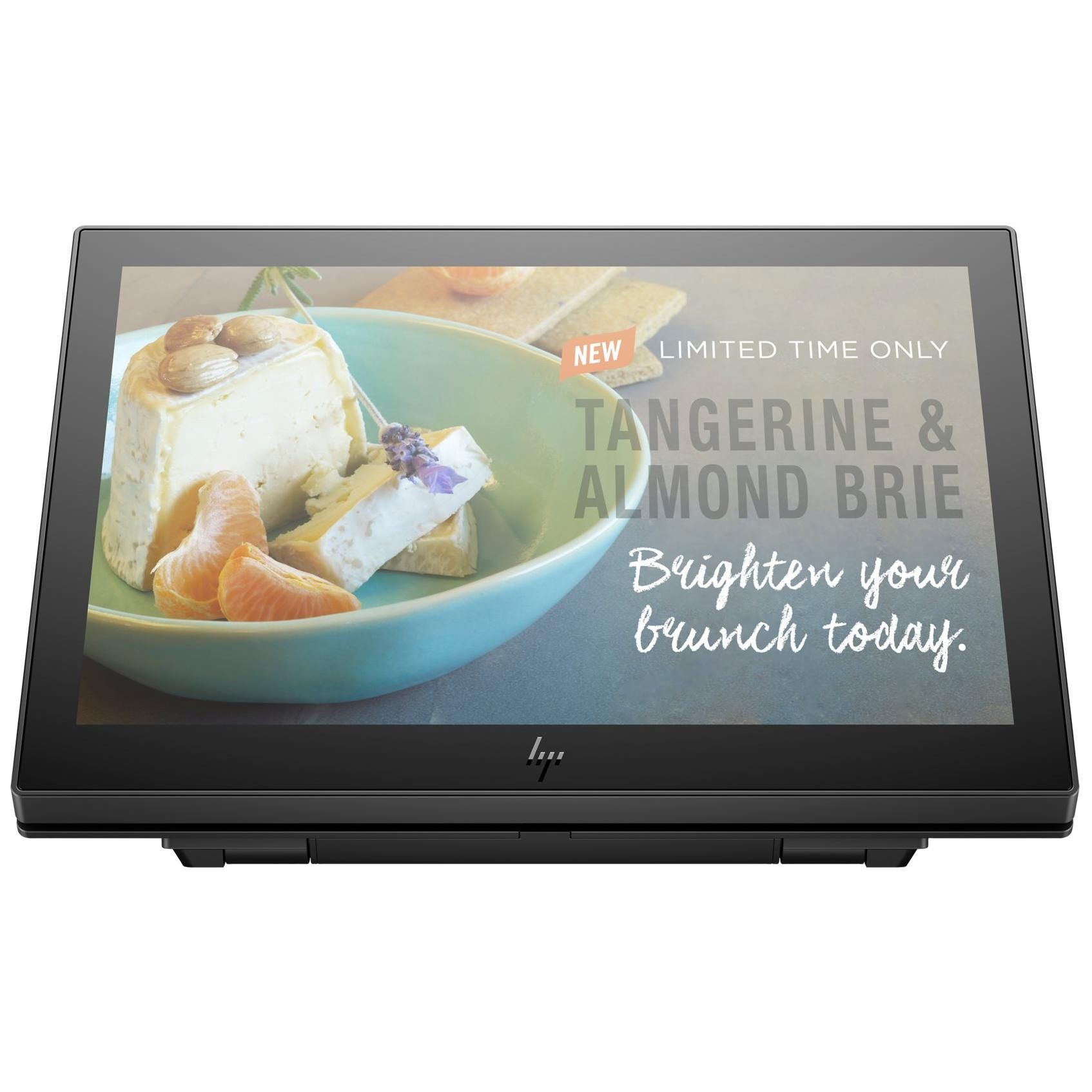 HP Engage One 10t Customer Display - 10.1" Touchscreen - 1280 x 800 @ 60Hz IPS - 500 cd/m² - 800:1 - 25ms - USB-C - Black Frame and Hinges