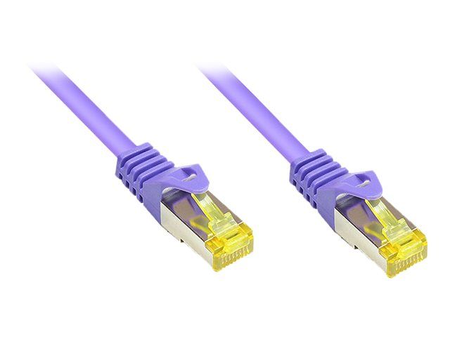 ALCASA Elektronik CAT 7 SFTP Cable, 30m, Purple