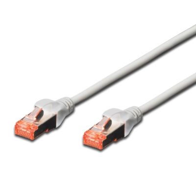 Connectland Cat6 Shielded RJ45 Cable, 0.25m, Gray