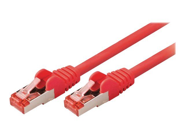 Nedis Network Cable - 15m, RJ-45 (M) to RJ-45 (M), SFTP, CAT 6, Round, Red