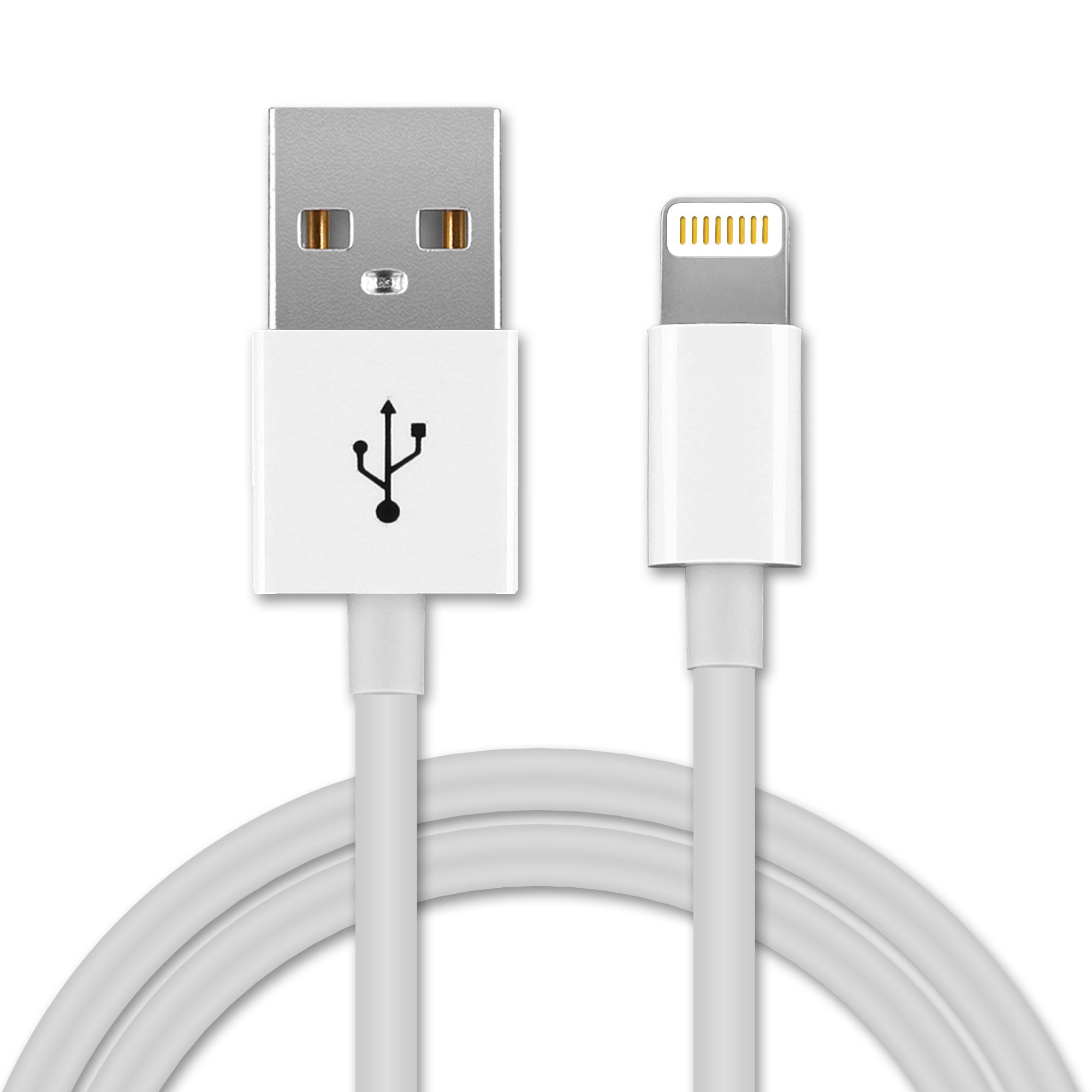 Subtel [Apple MFi] Data Cable for iPad - 1m USB, White