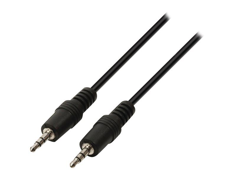 Nedis Audio Cable - 3.5mm Stereo Male to Male - 10m - Black