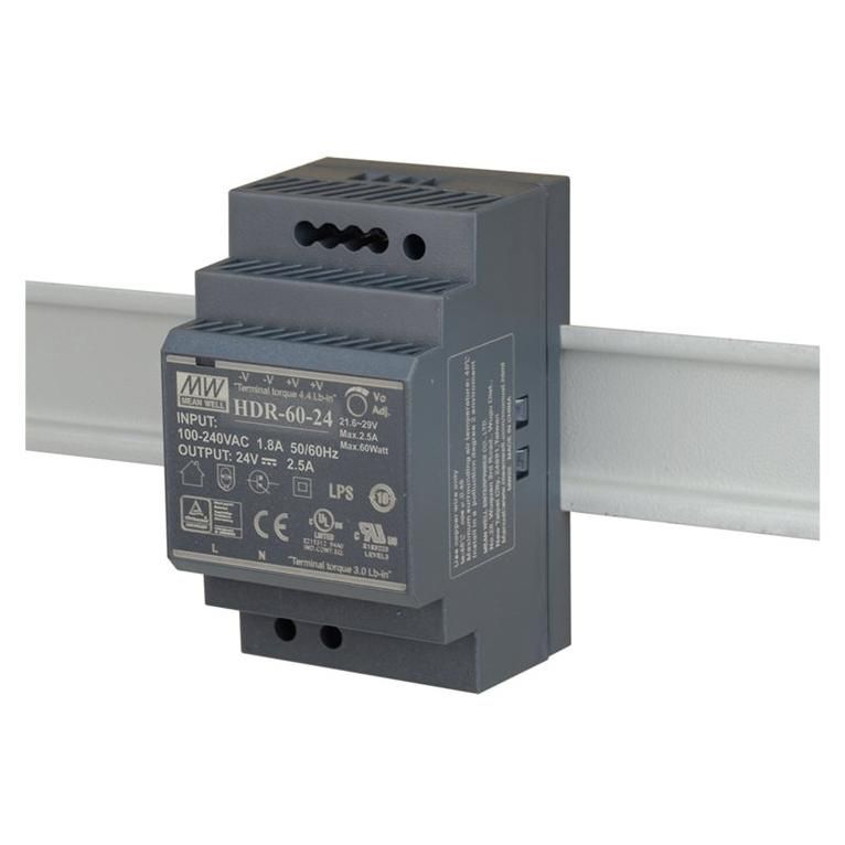 D-Link 60W DIN Rail Mount Power Supply