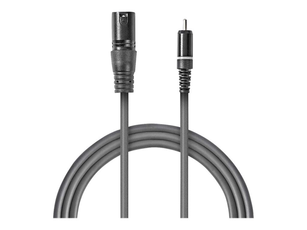 Nedis OnStage XLR3 to RCA Audio Cable - 1.5m