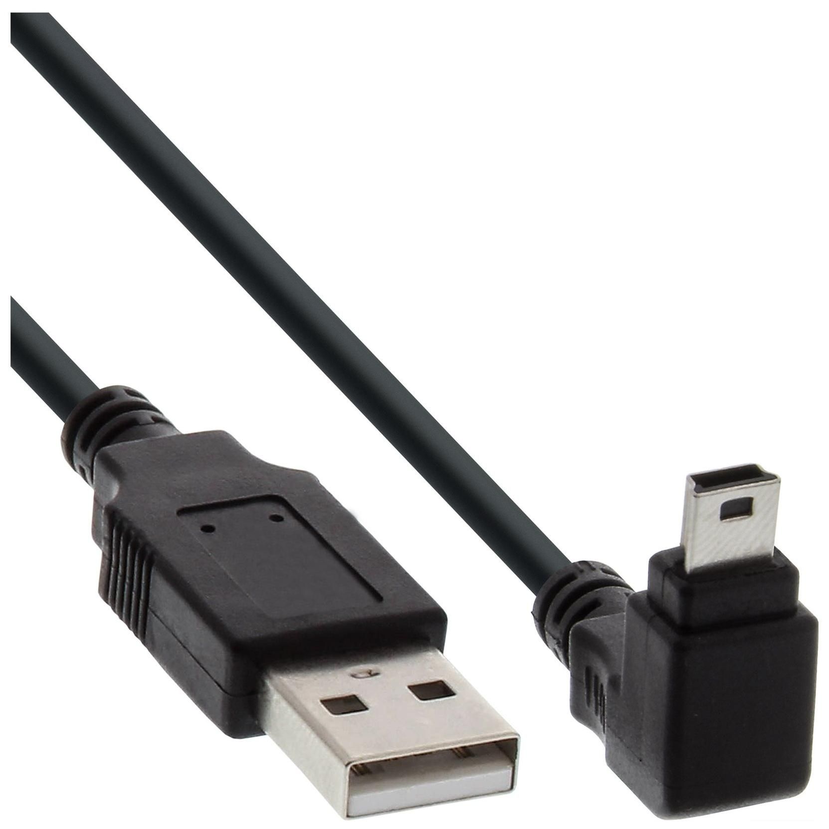 INTOS ELECTRONIC InLine USB Cable - 30cm, Black