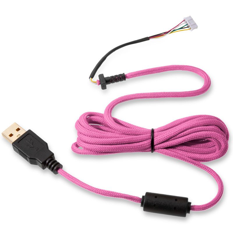 Cable de Juego Glorious PC Racing Ascendido V2 - Rosa Majin