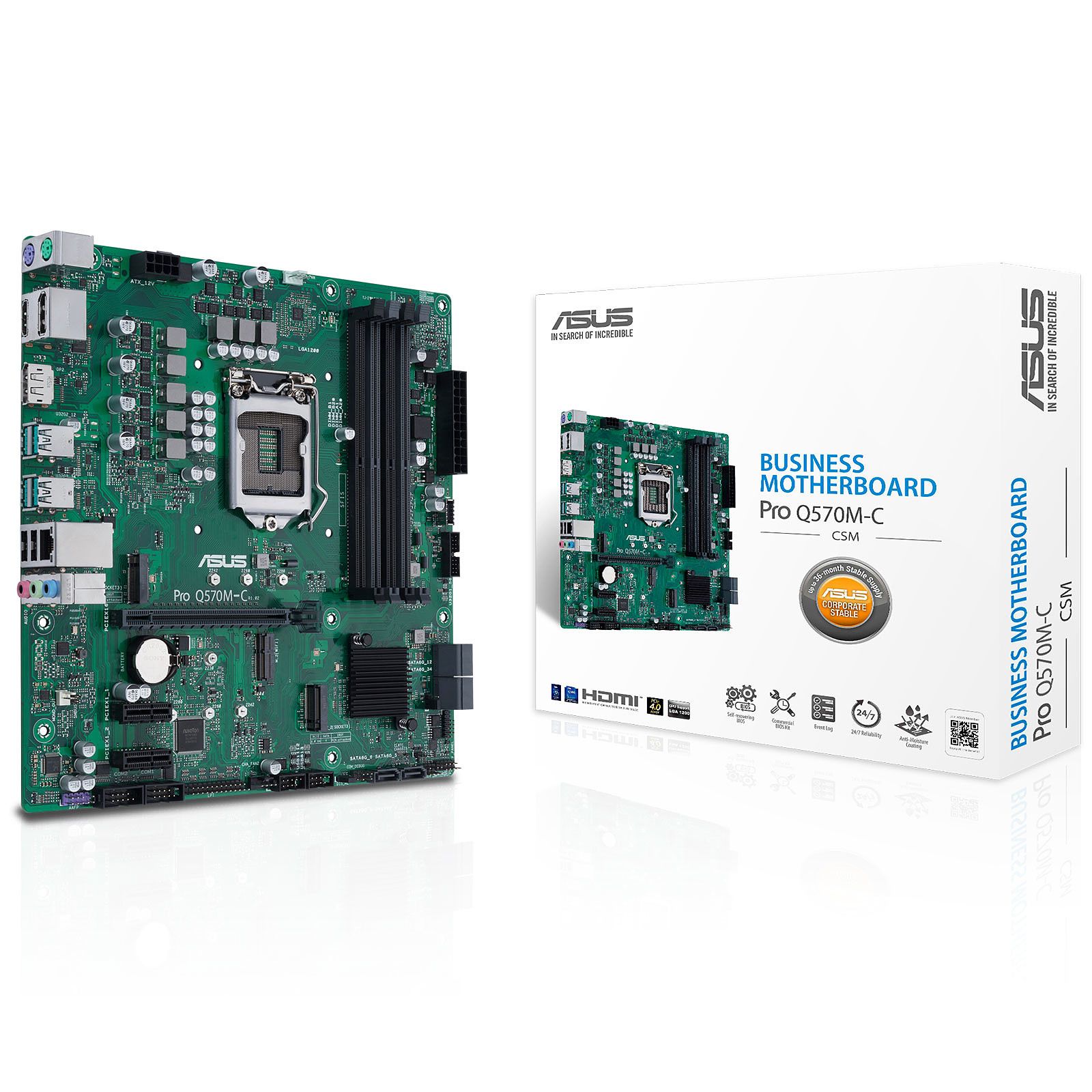 Placa base ASUS PRO Q570M-C/CSM