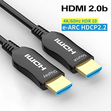 Cable HDMI activo MCL con Ethernet - 10 m, Negro