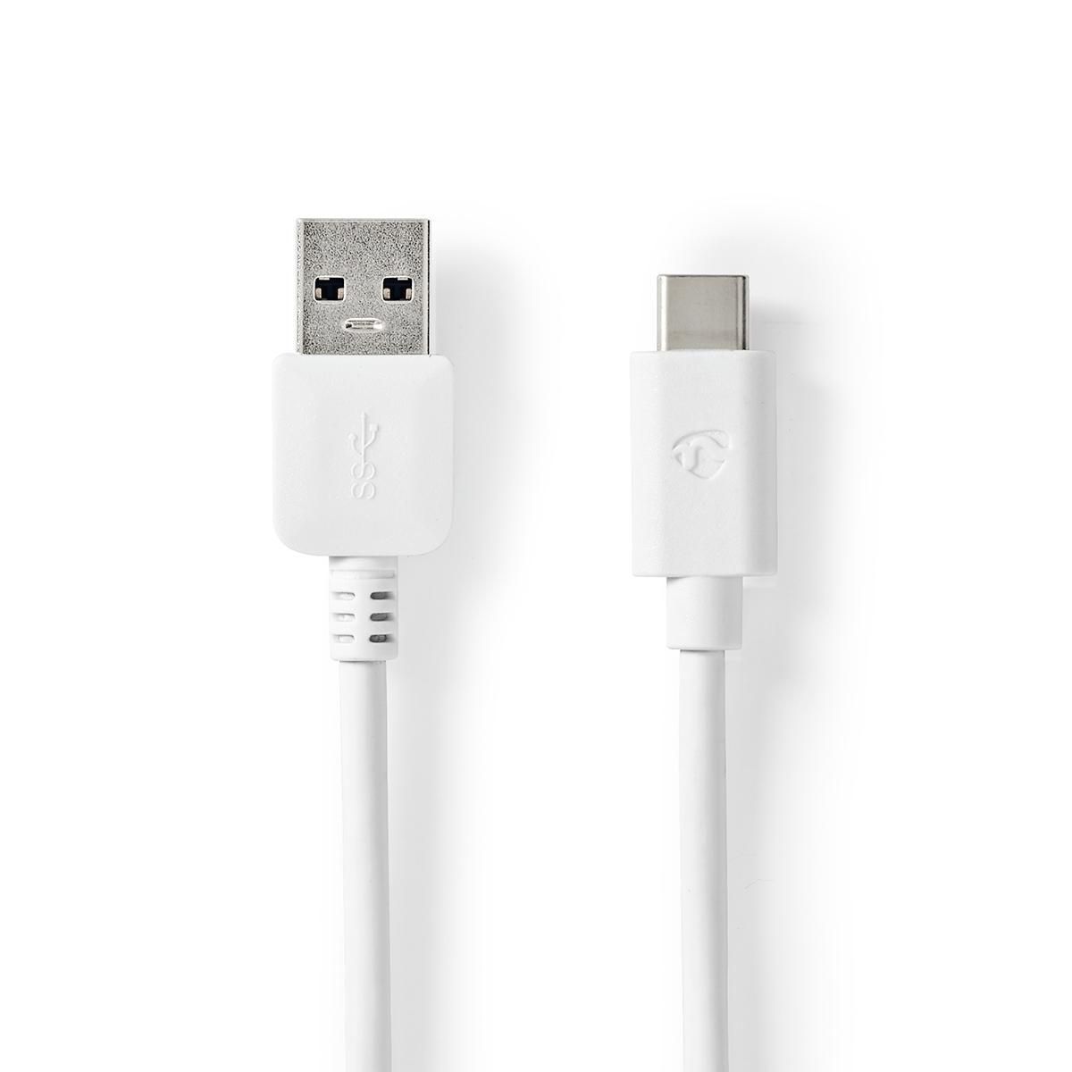 Câble USB 3.1 (Type-C vers A) - 2 m - Blanc