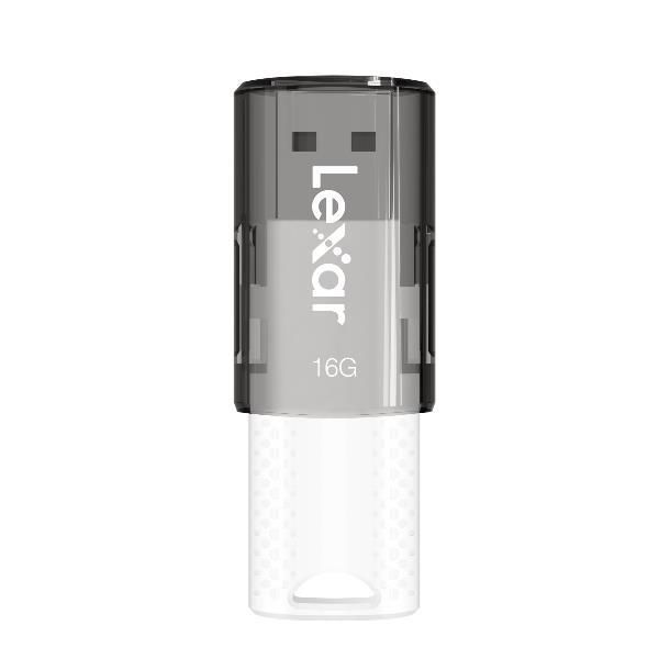 Lexar JumpDrive S60 - USB Flash Drive - 16GB - USB 2.0 - Black