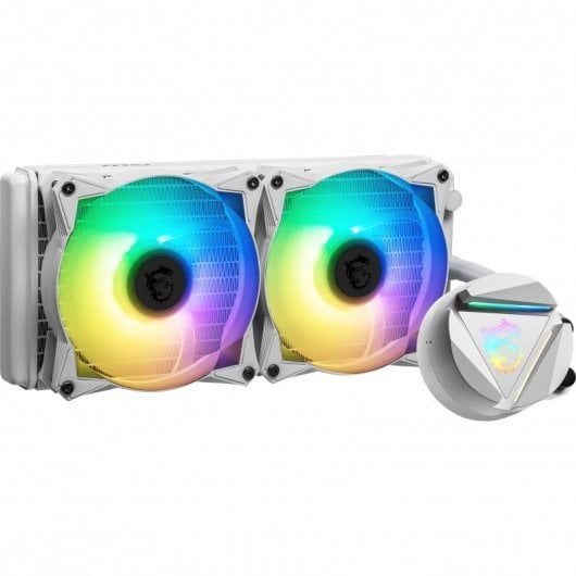 MSI MAG CoreLiquid 240R V2 - Liquid CPU Cooler - Radiator Size: 240mm - For: LGA1156, AM2, AM2+, LGA1366, AM3, LGA1155, AM3+, LGA2011, FM1, FM2, LGA1150