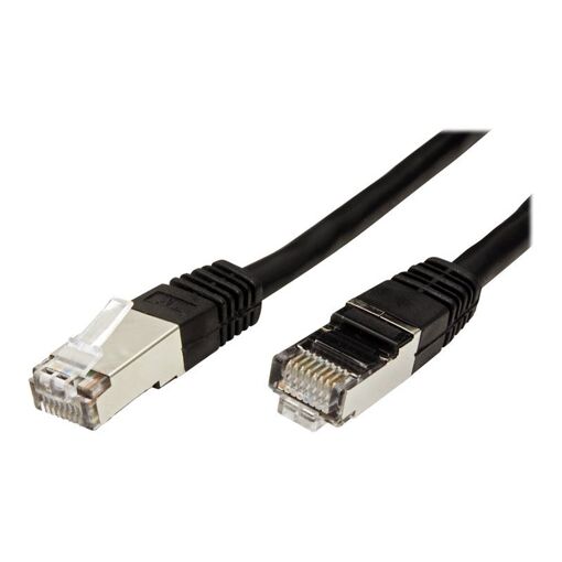 Secomp VALUE - RJ-45 (M) to RJ-45 (M) Cable - 3m - SFTP, PiMF - CAT 6 - Molded, Locked - Black