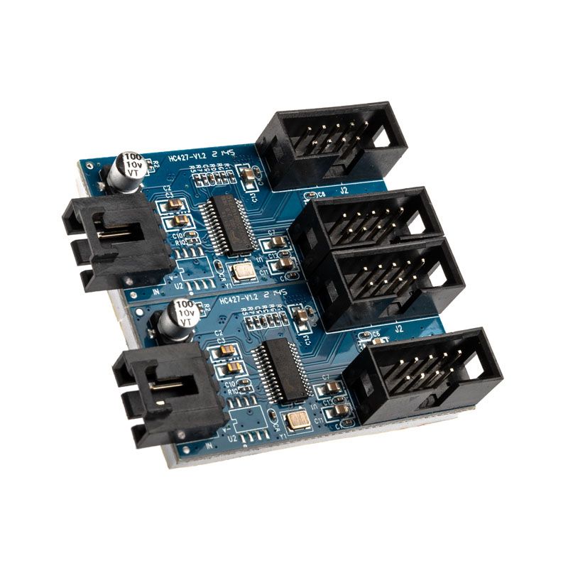 Akasa Internal USB 2.0 Hub Card, with 30cm USB Cable