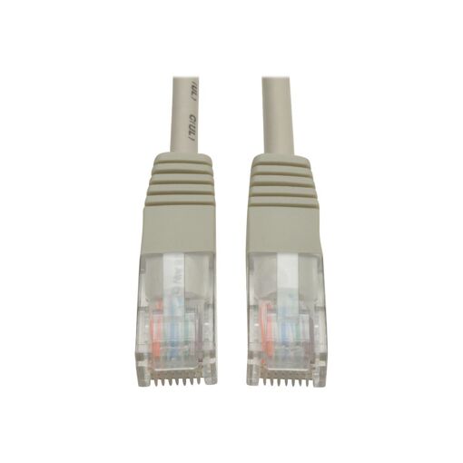 Cable de Ethernet Eaton Tripp Lite Cat5e, 7 pies, Gris