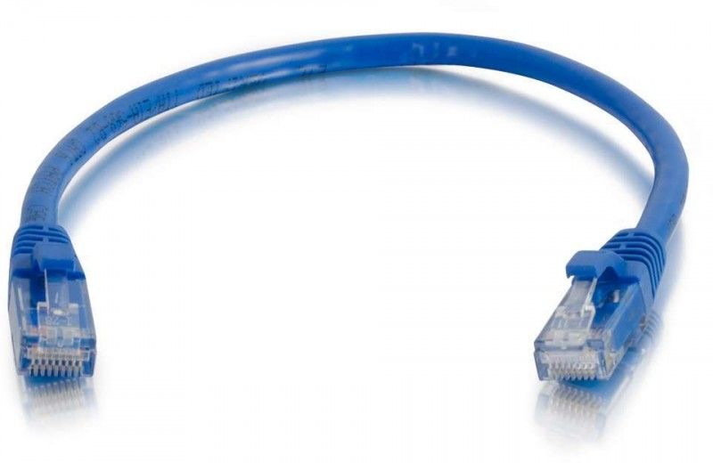 C2G Cat6 Booted Unshielded Network Cable - 5m, Blue