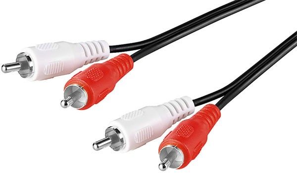 Goobay 2xRCA Audio Cable 15m M/M (Black)
