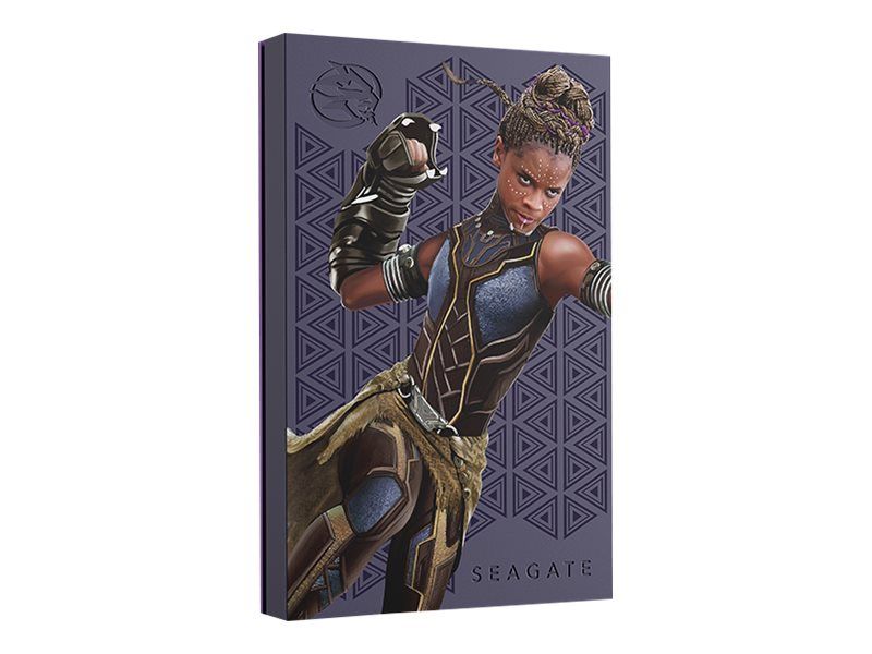 Seagate Shuri Special Edition Portable External Hard Drive - 2TB - USB 3.1 Gen 1 with 3-Year Seagate Rescue Data Recovery