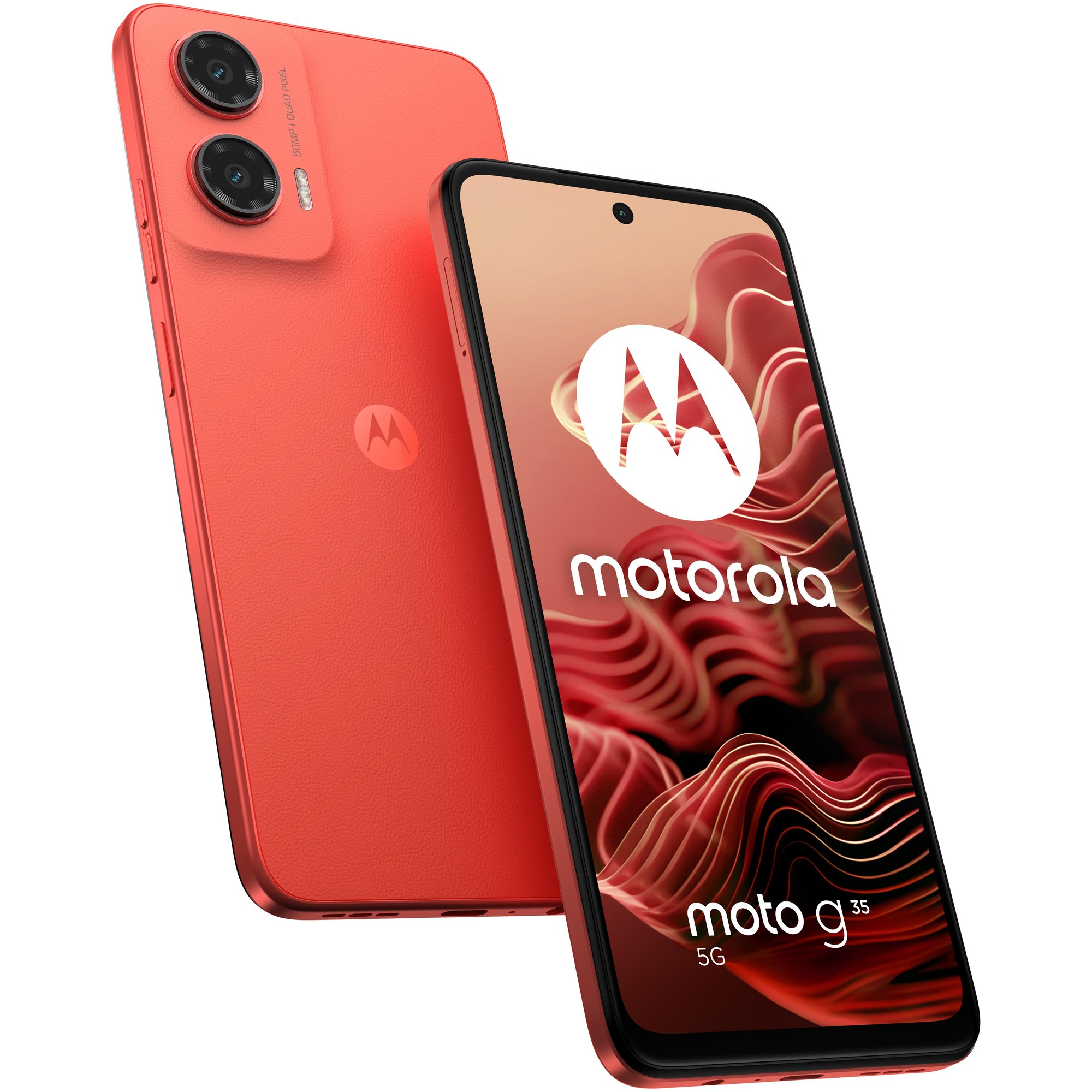 Motorola Moto G35 5G - 6.72" Dual SIM - 8GB RAM - 128GB Storage - Red